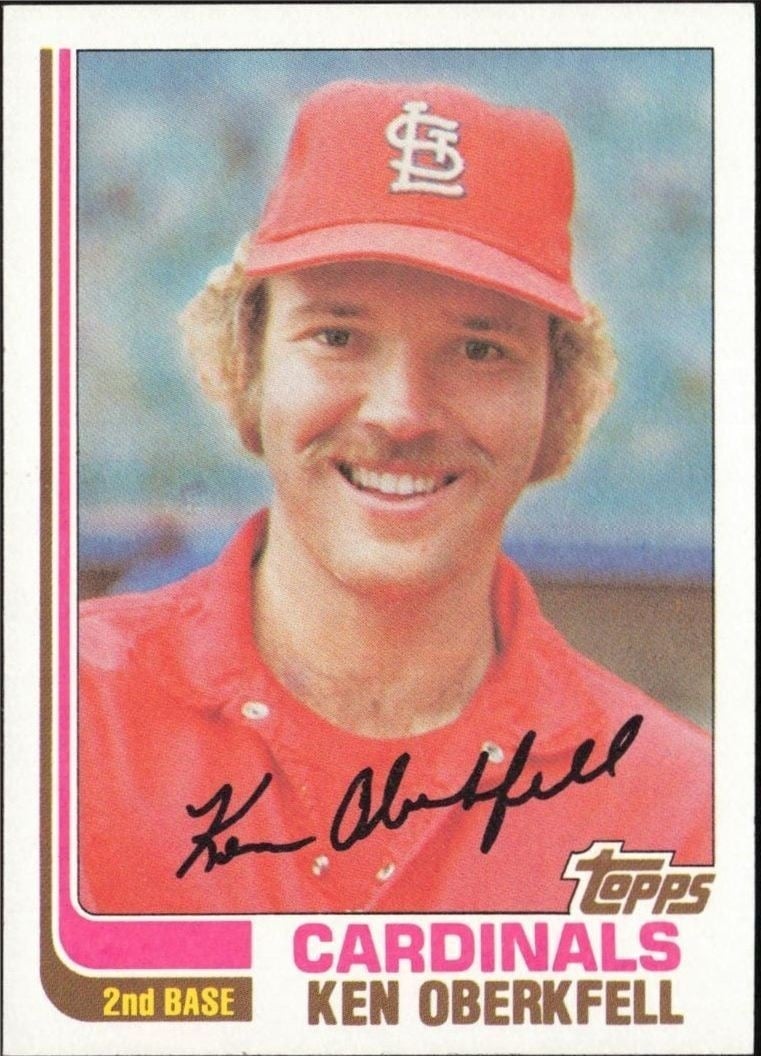 1982 Topps Ken Oberkfell #474 trading card