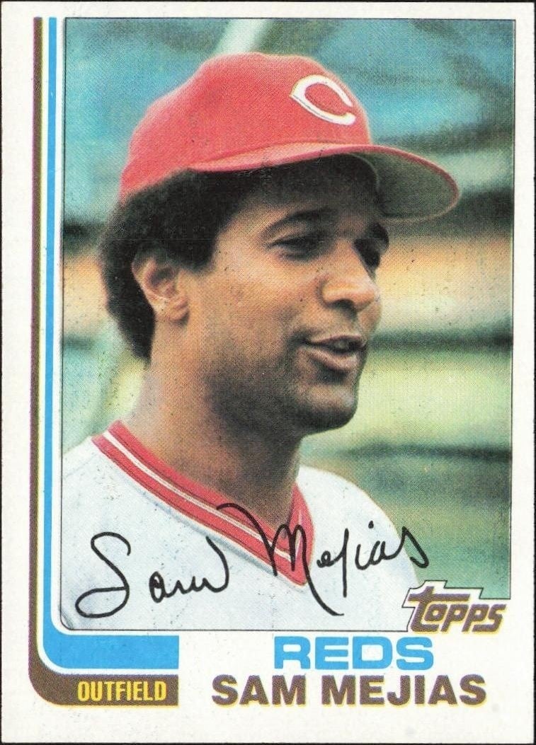 1982 Topps Sam Mejias #228 trading card
