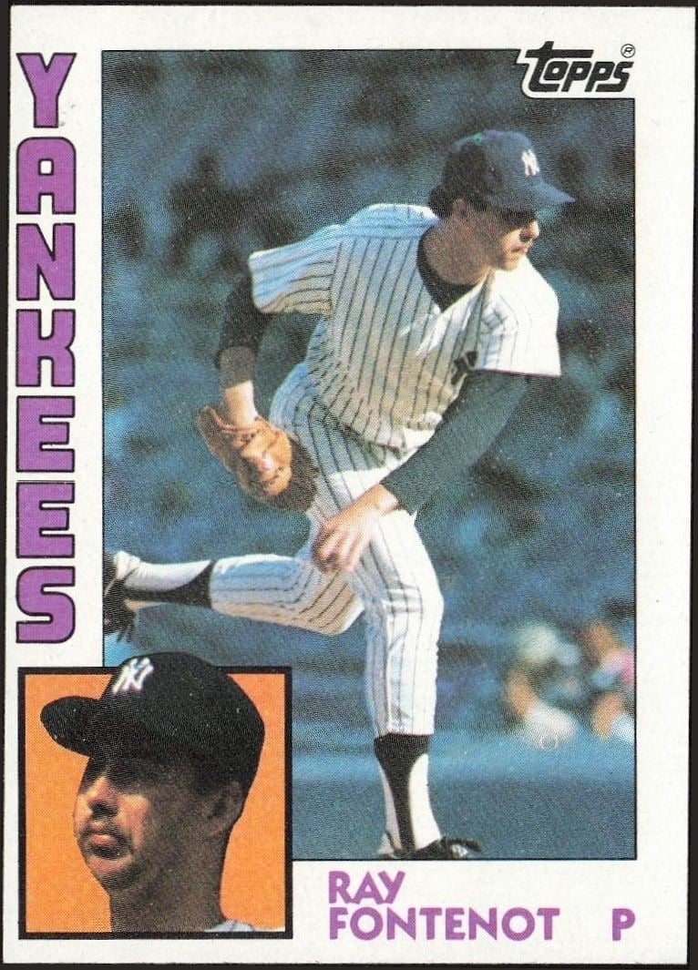 1984 Topps Ray Fontenot #19 trading card