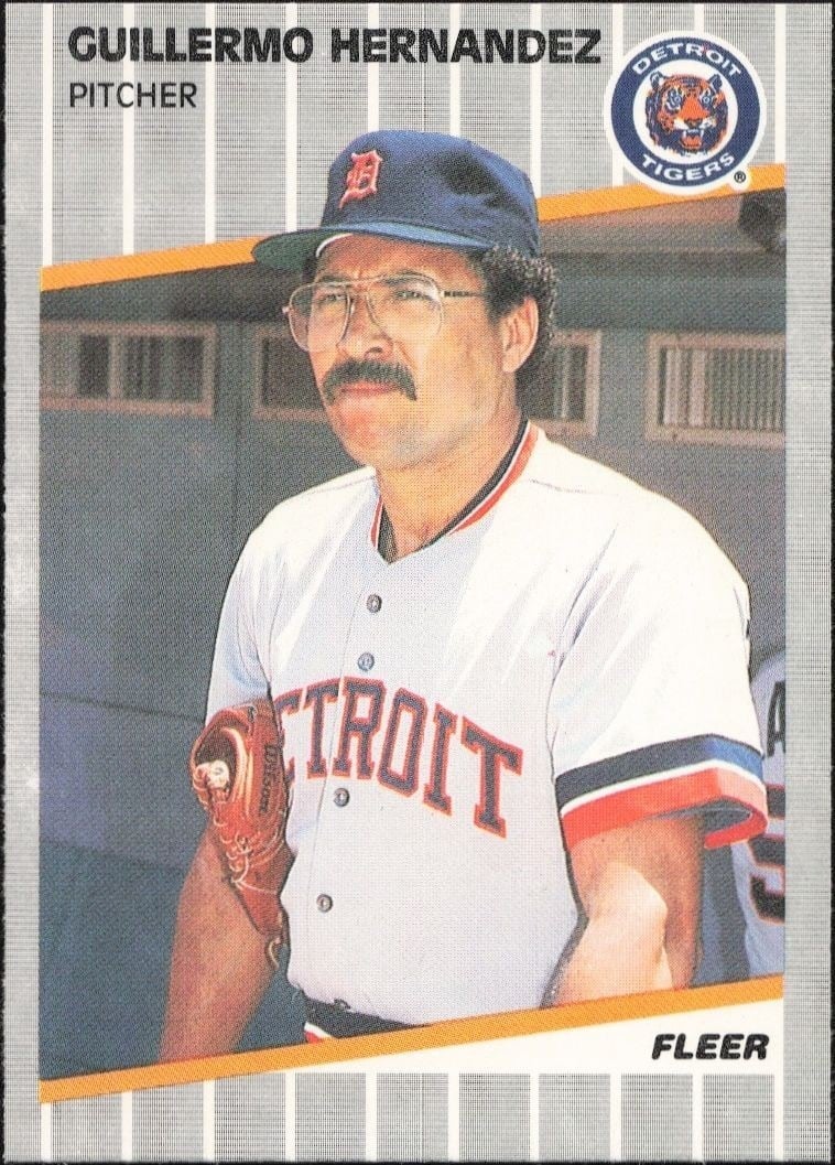 1989 Fleer Guillermo Hernandez #135 trading card