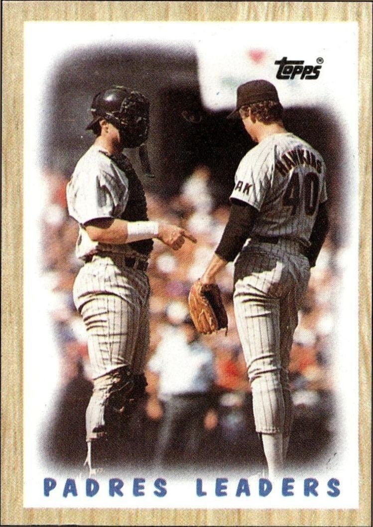 1987 Topps San Diego Padres #81 baseball trading card front