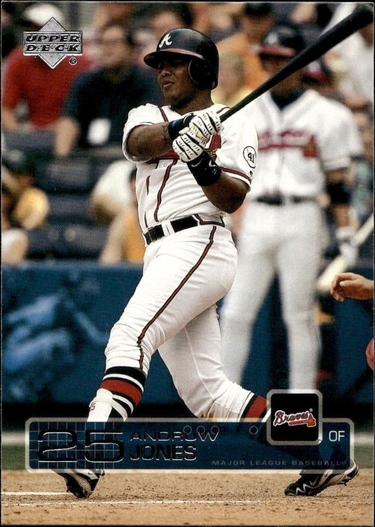 2003 Upper-Deck Andruw Jones #143 trading card