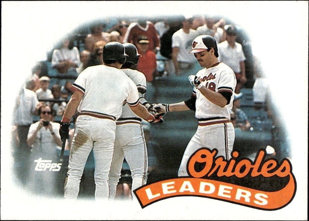 1989 Topps Baltimore Orioles #381 baseball trading card front