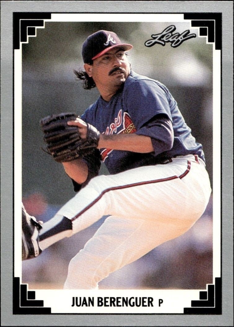 1991 Leaf Juan Berenguer #526 trading card