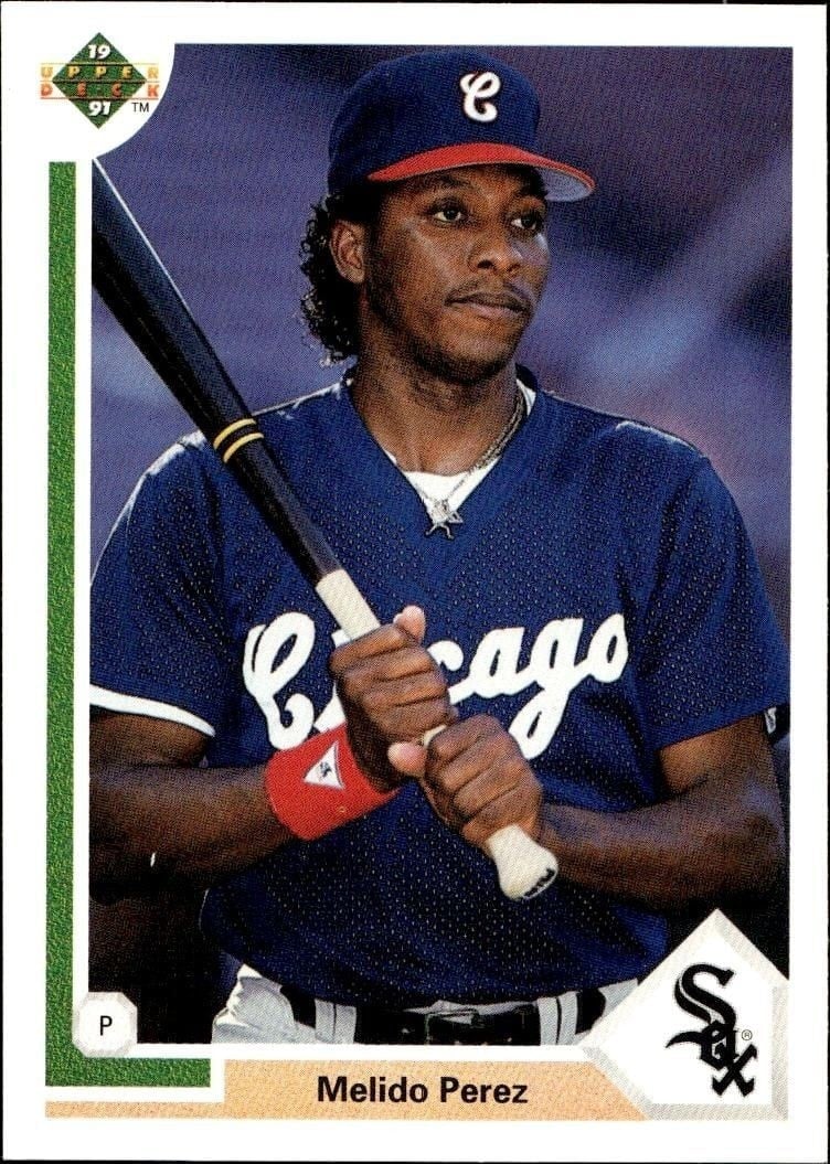 1991 Upper-Deck Low Number Melido Perez #623 trading card