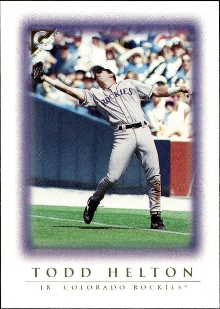1999 Topps Gallery Todd Helton #29 trading card