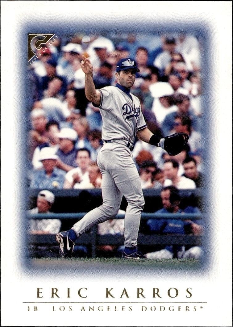 1999 Topps Gallery Eric Karros #35 trading card