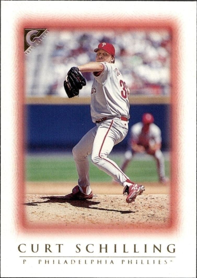 1999 Topps Gallery Curt Schilling #70 trading card