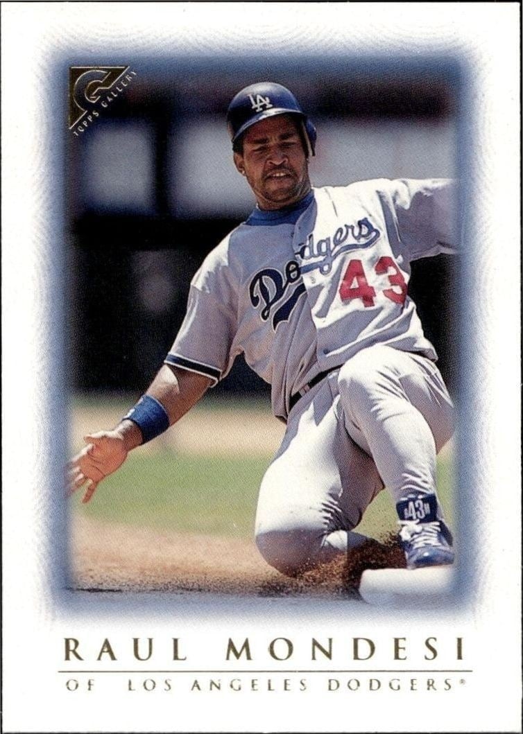 1999 Topps Gallery Raul Mondesi #7 trading card