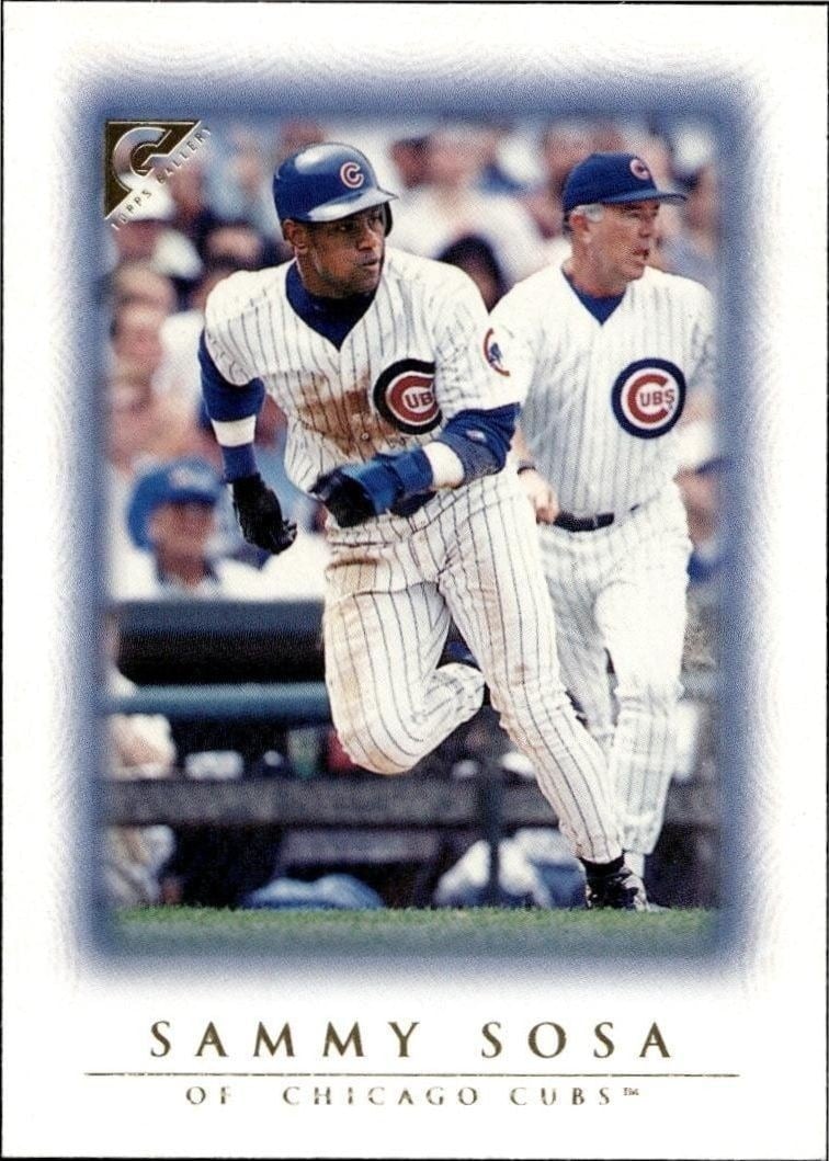 1999 Topps Gallery Sammy Sosa #8 trading card