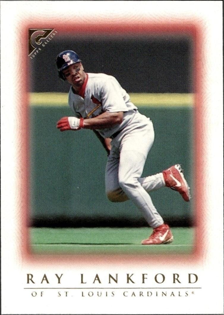 1999 Topps Gallery Ray Lankford #87 trading card