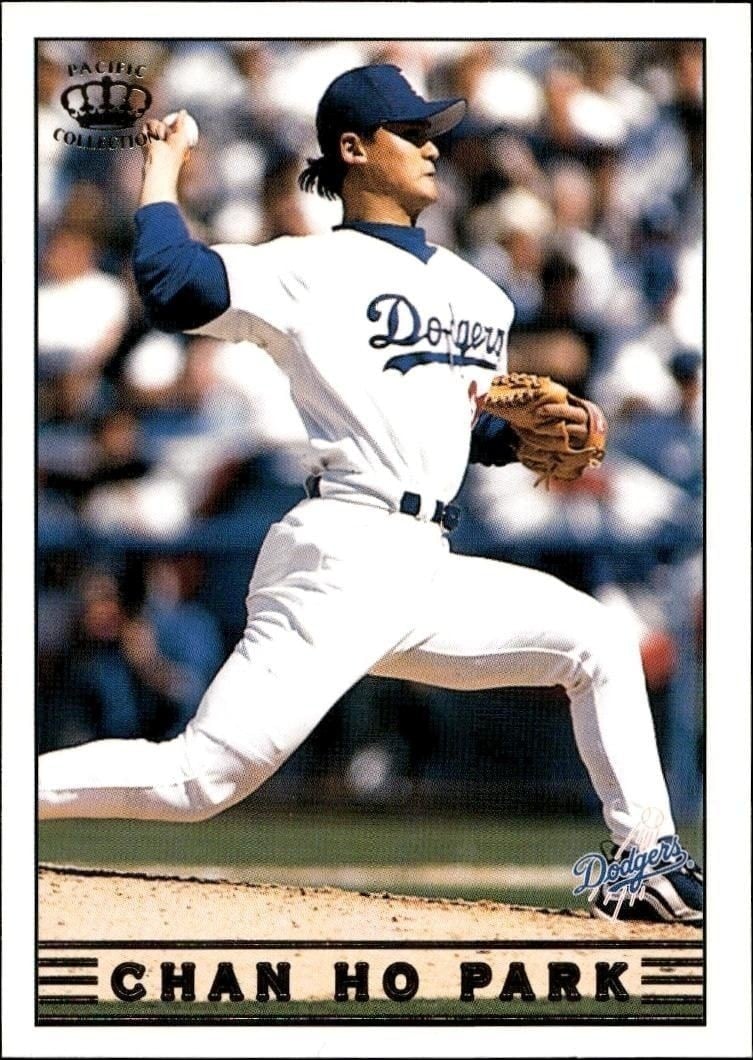 1999 Pacific Crown Collection Chan Ho Park #144 trading card