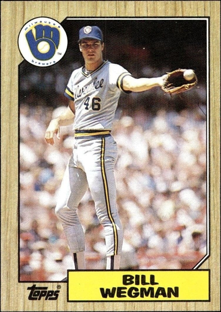 1987 Topps Bill Wegman #179 trading card