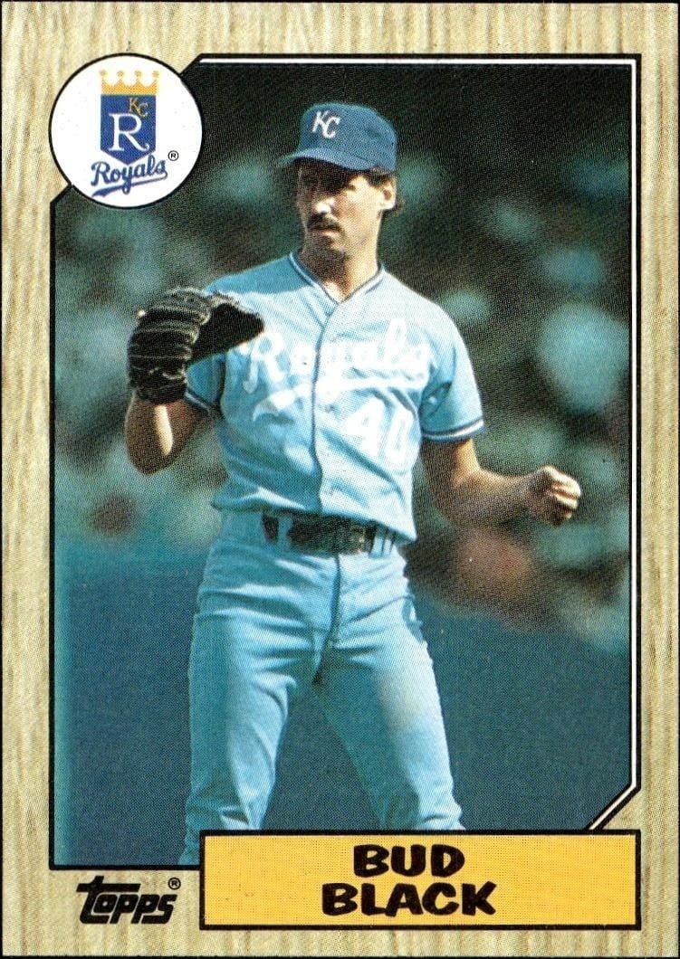 1987 Topps Bud Black #669 trading card