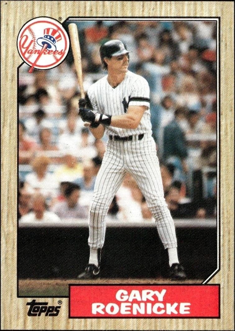 1987 Topps Gary Roenicke #683 trading card