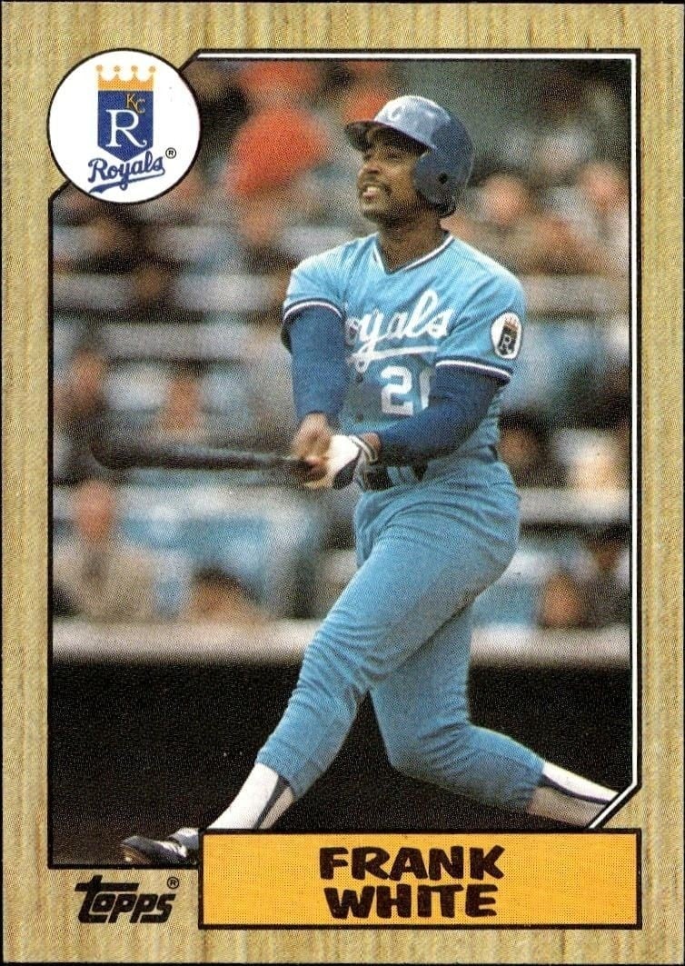 1987 Topps Frank White #692 trading card