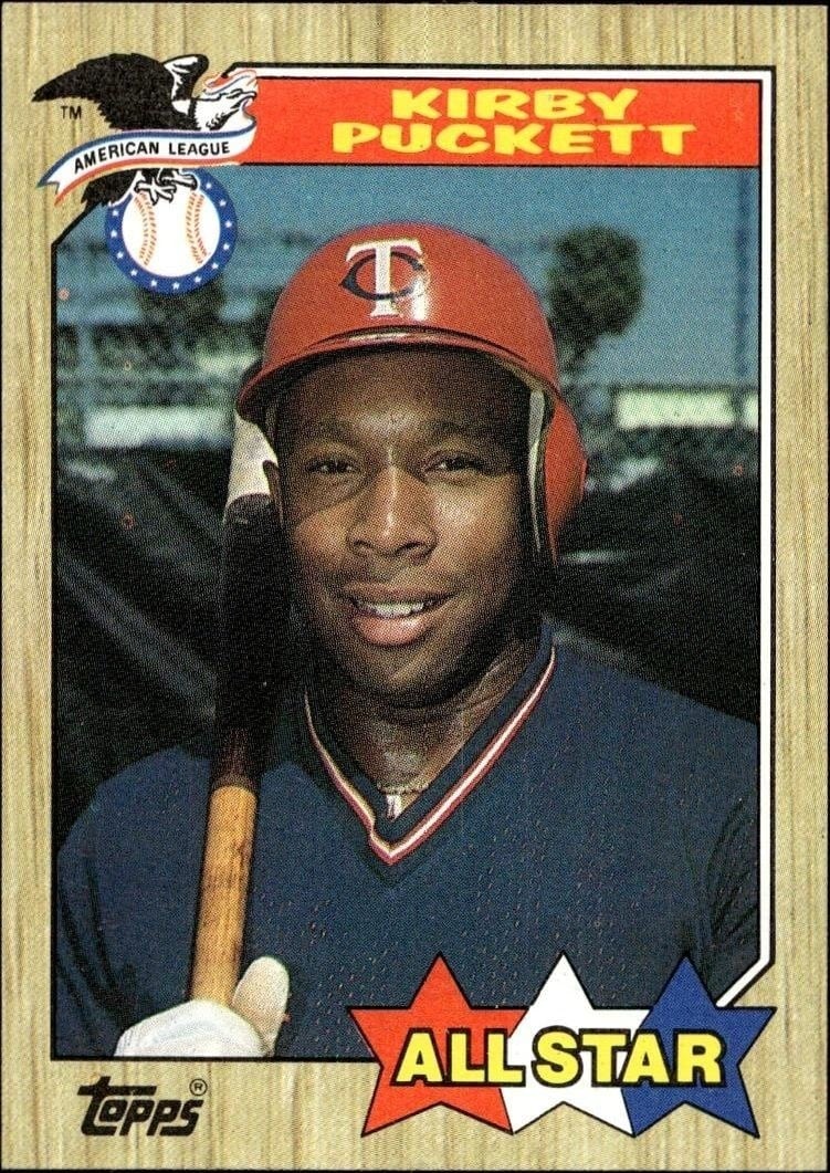 1987 Topps Kirby Puckett #611 trading card