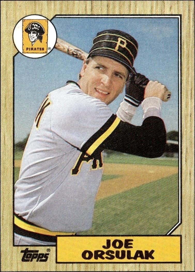 1987 Topps Joe Orsulak #414 trading card
