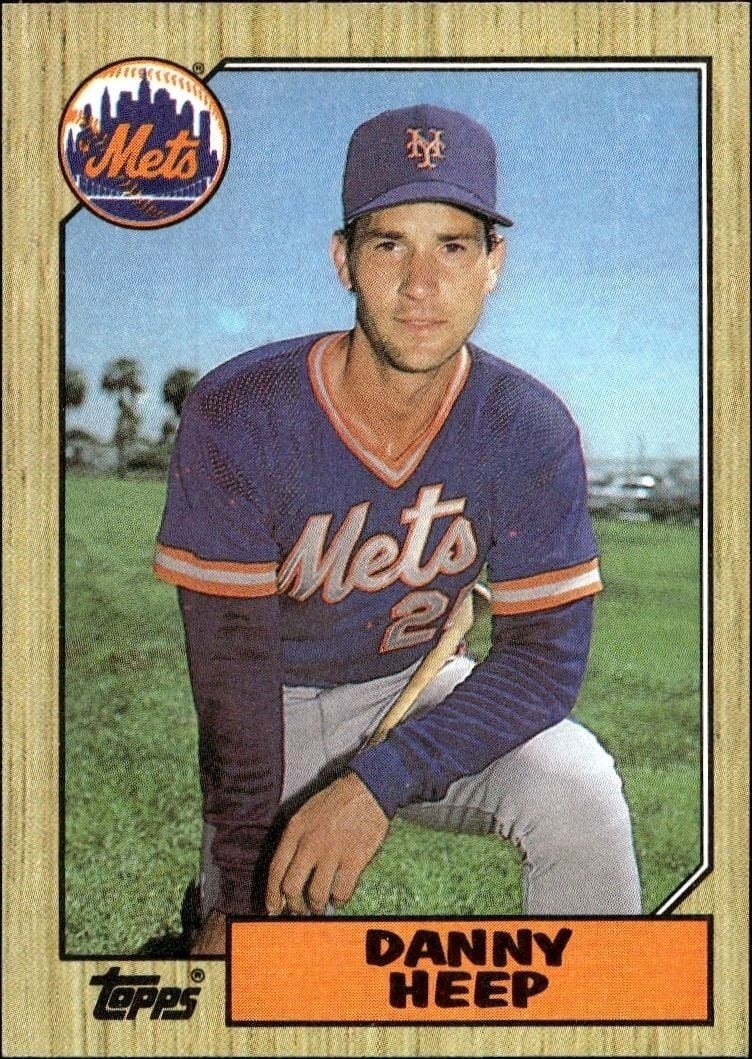 1987 Topps Danny Heep #241 trading card
