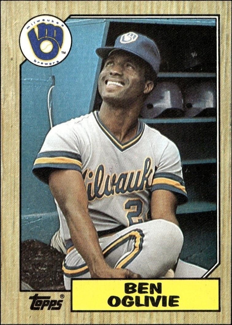 1987 Topps Ben Oglivie #586 trading card