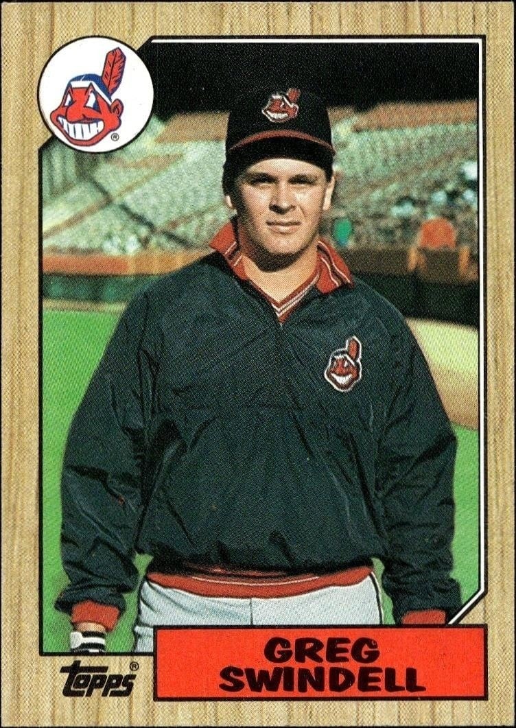 1987 Topps Greg Swindell #319 trading card