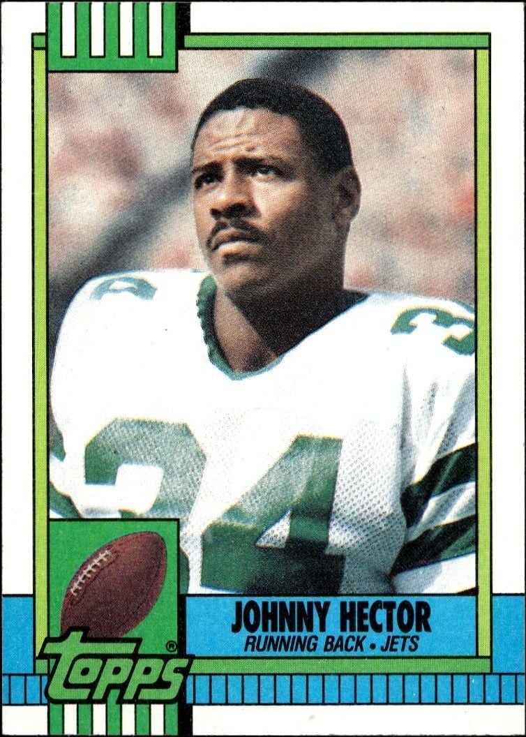 1990 Topps Johnny Hector #454 trading card