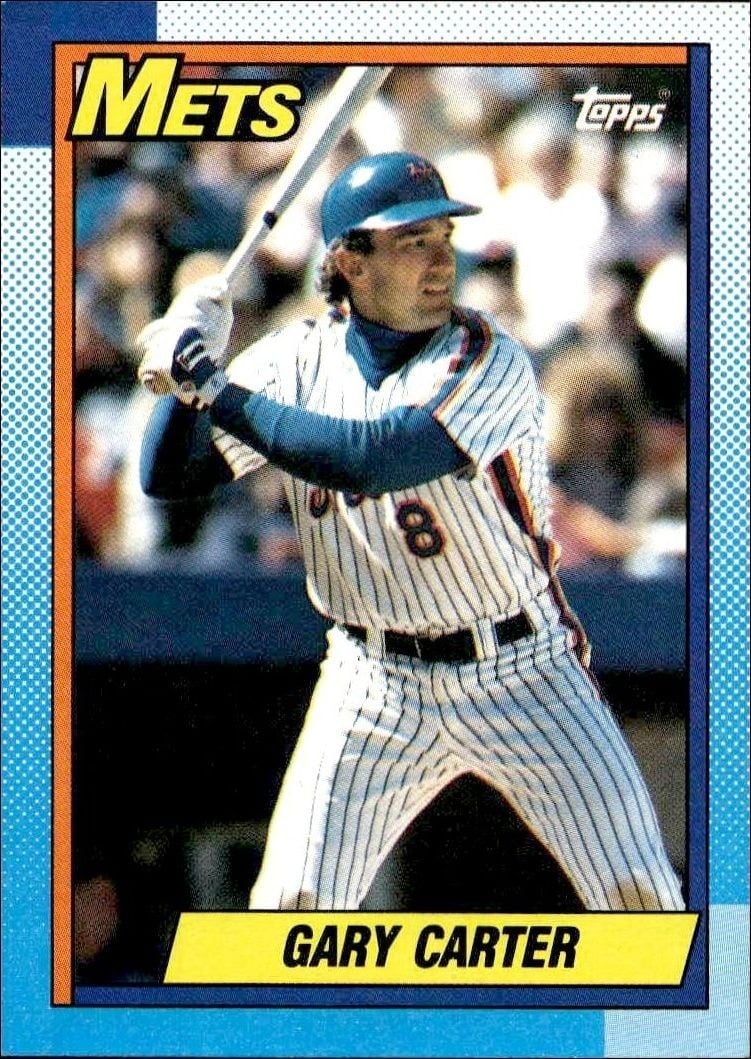 1990 Topps Gary Carter #790 trading card