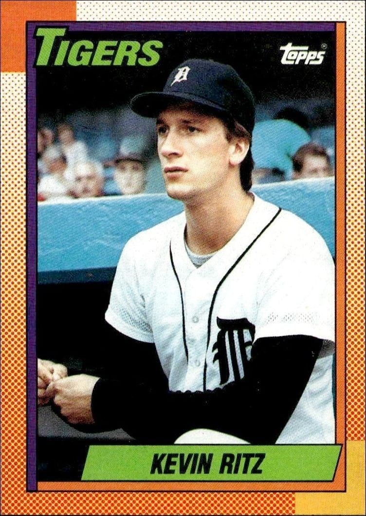 1990 Topps Kevin Ritz #237 trading card