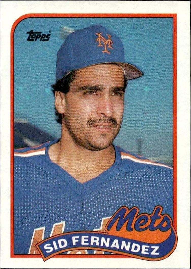 1989 Topps Sid Fernandez #790 trading card
