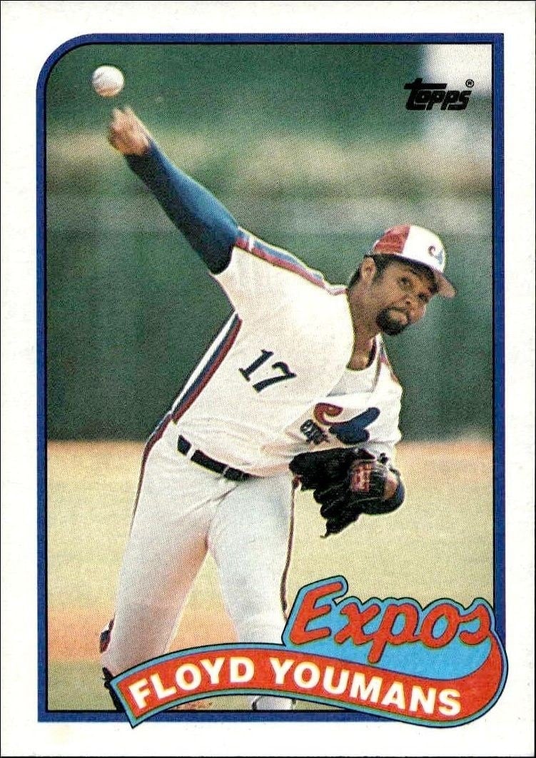 1989 Topps Floyd Youmans #91 trading card
