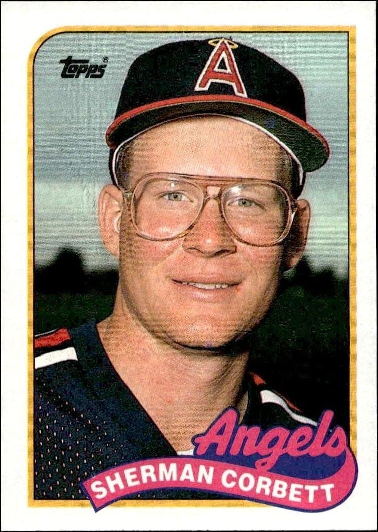 1989 Topps Sherman Corbett #99 baseball trading card front
