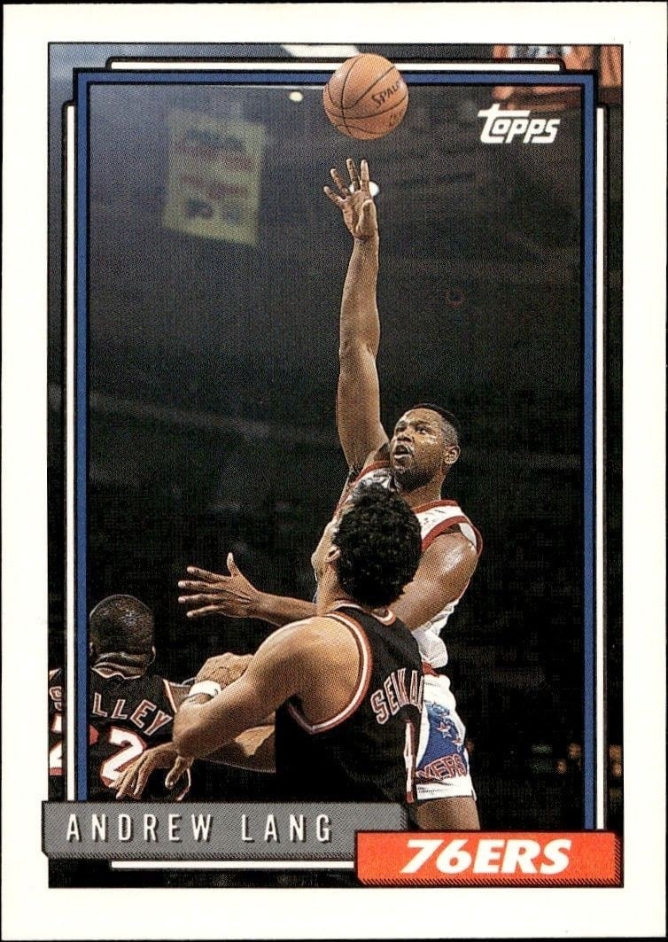 1992-93 Topps Andrew Lang #276 trading card