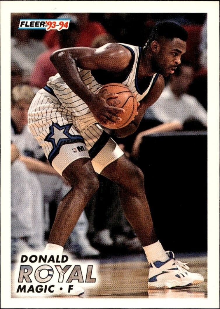1993-94 Fleer Donald Royal #150 trading card