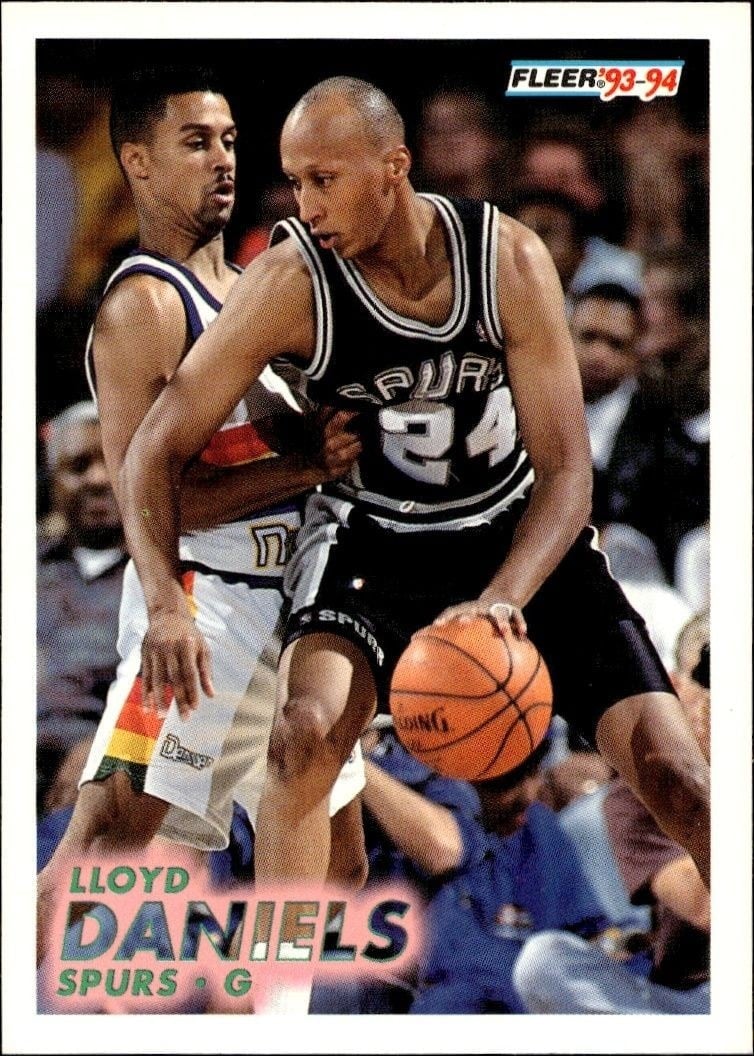 1993-94 Fleer Lloyd Daniels #190 trading card