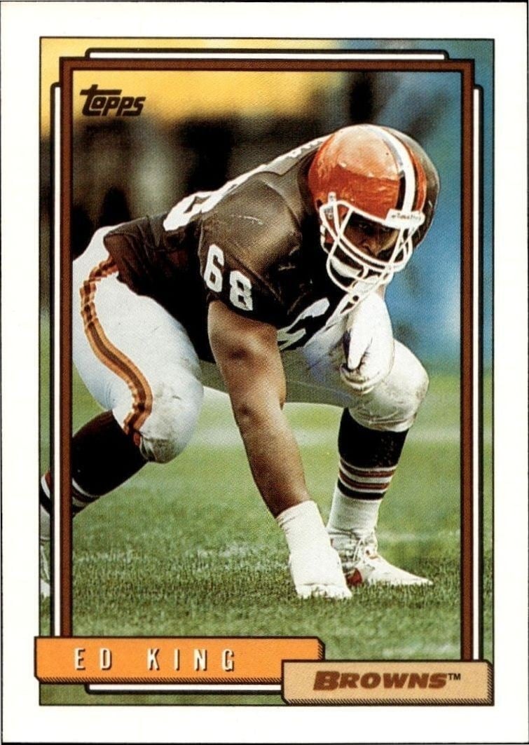 1992 Topps Ed King #248 trading card