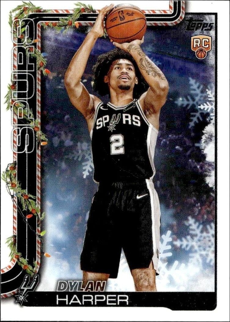 2025-26 Topps Holiday Dylan Harper #H162 trading card