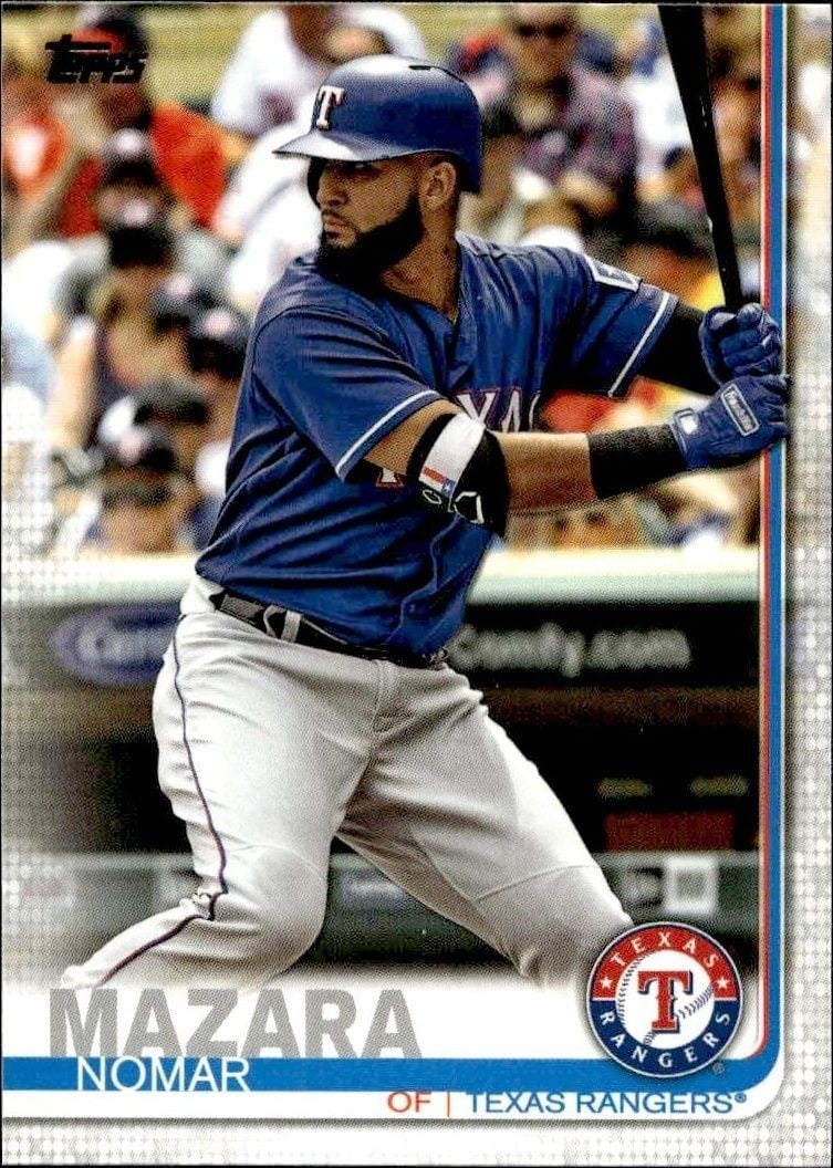 2019 Topps Series 2 Nomar Mazara #354 trading card