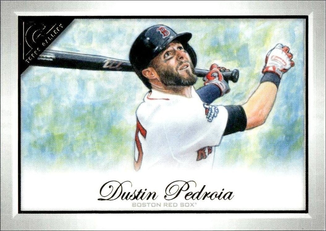 2019 Topps Gallery Dustin Pedroia #141 trading card
