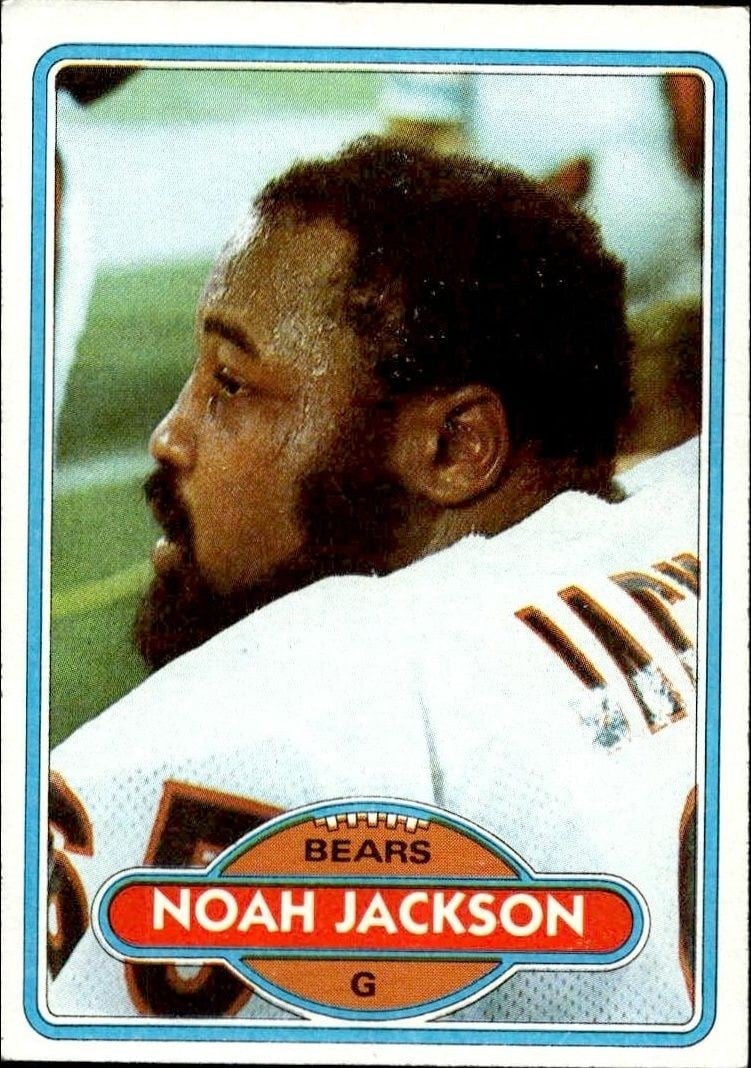 1980 Topps Noah Jackson #186 trading card