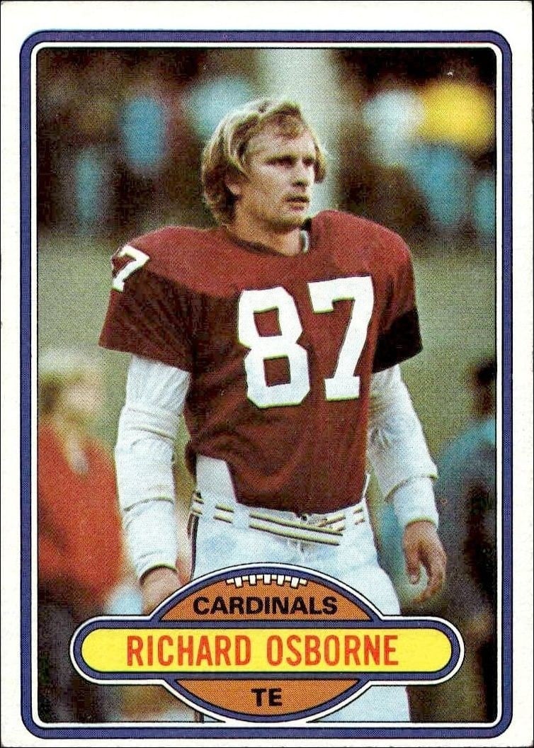 1980 Topps Richard Osborne #24 trading card