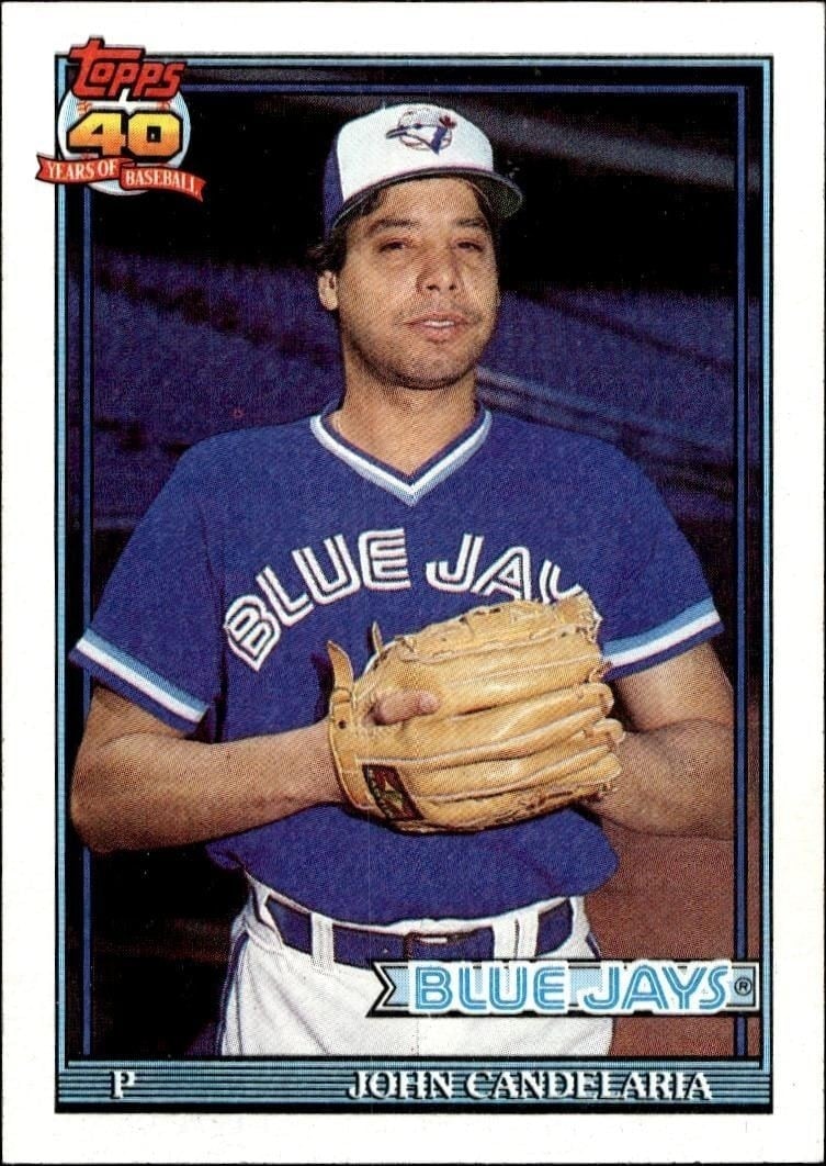 1991 Topps John Candelaria #777 trading card