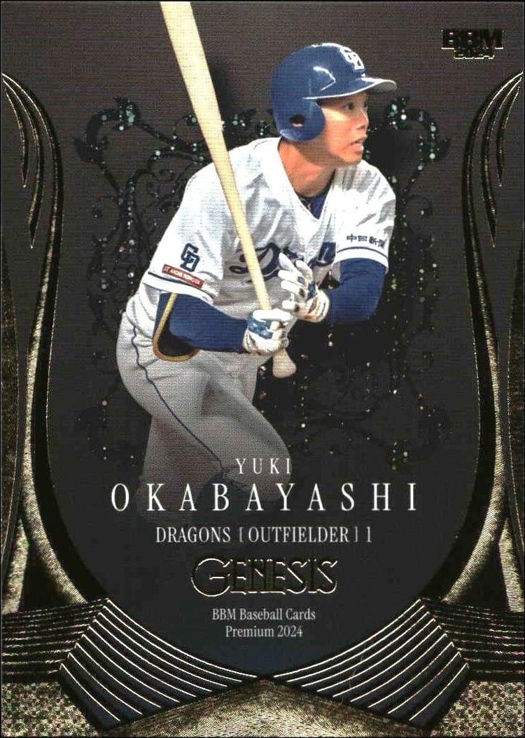 2024 Baseball Magazine Genesis Yuki Okabayashi #53 baseball trading card front