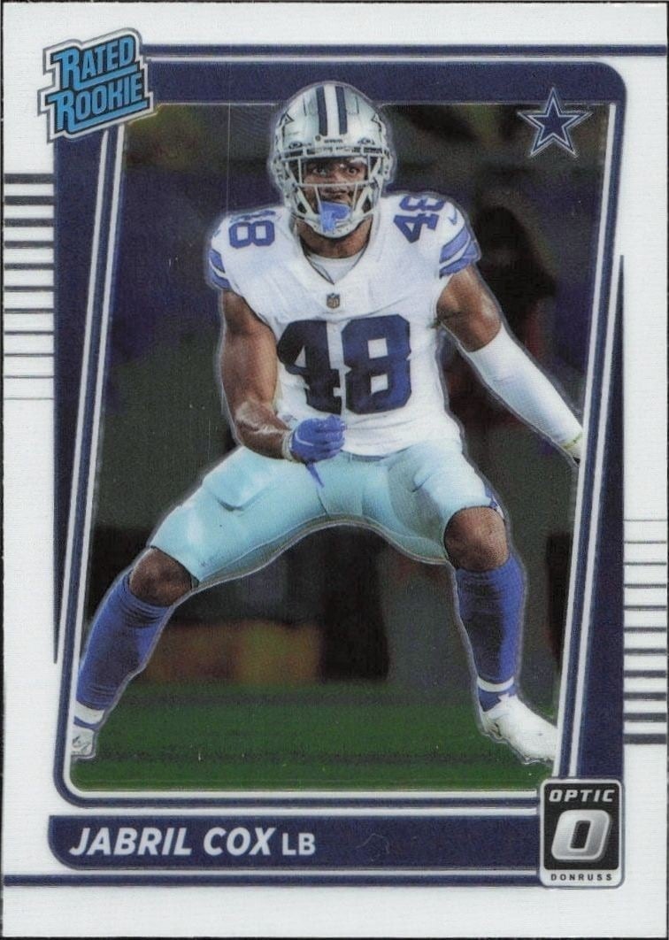 2021 Panini Donruss Optic Jabril Cox #286 trading card