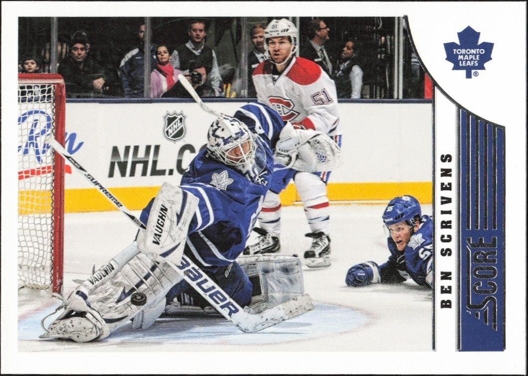 2013-14 Panini Score Ben Scrivens #486 trading card