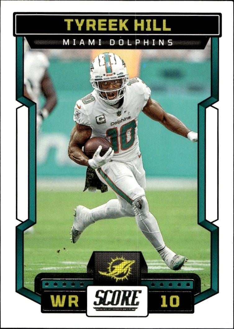 2023 Panini Score Tyreek Hill #273 trading card