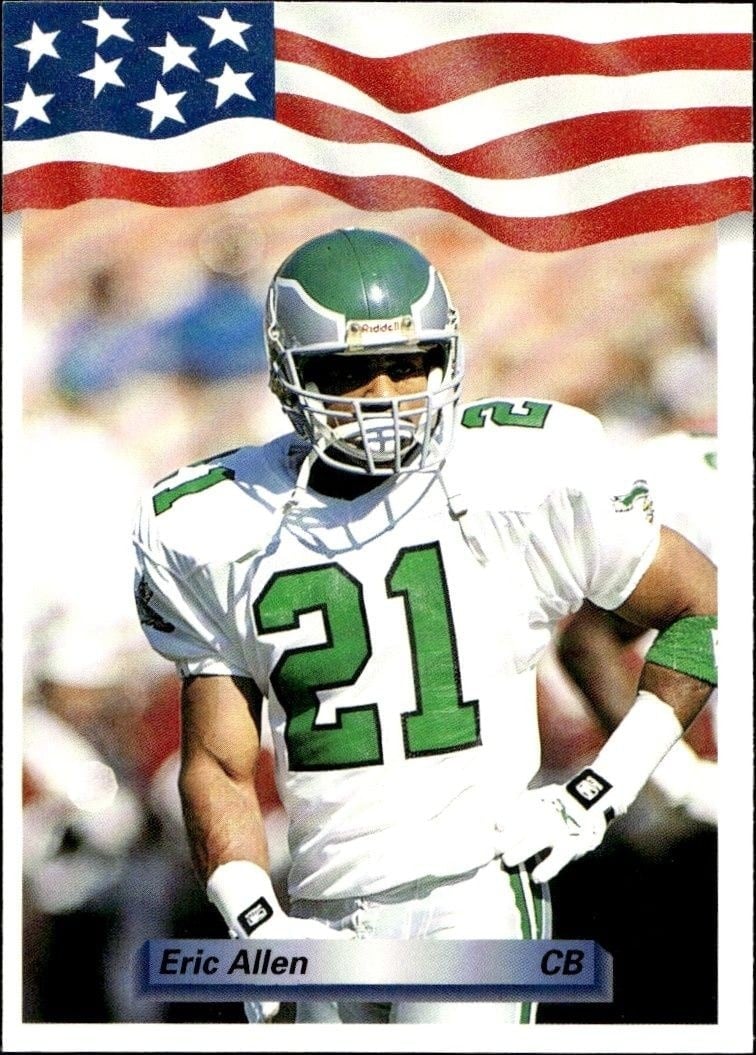 1992 Aw-Sports Team NFL Eric Allen #229 trading card