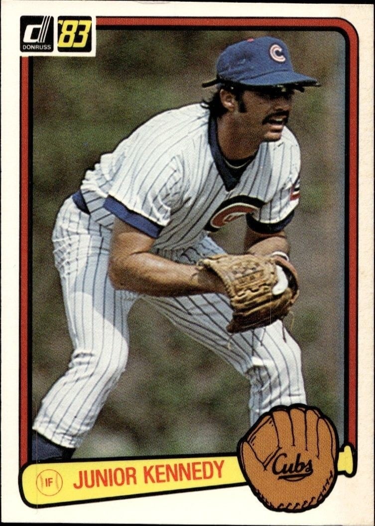 1983 Donruss Junior Kennedy #529 trading card