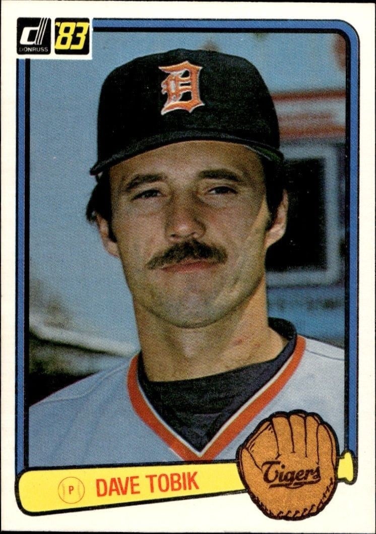 1983 Donruss Dave Tobik #385 trading card