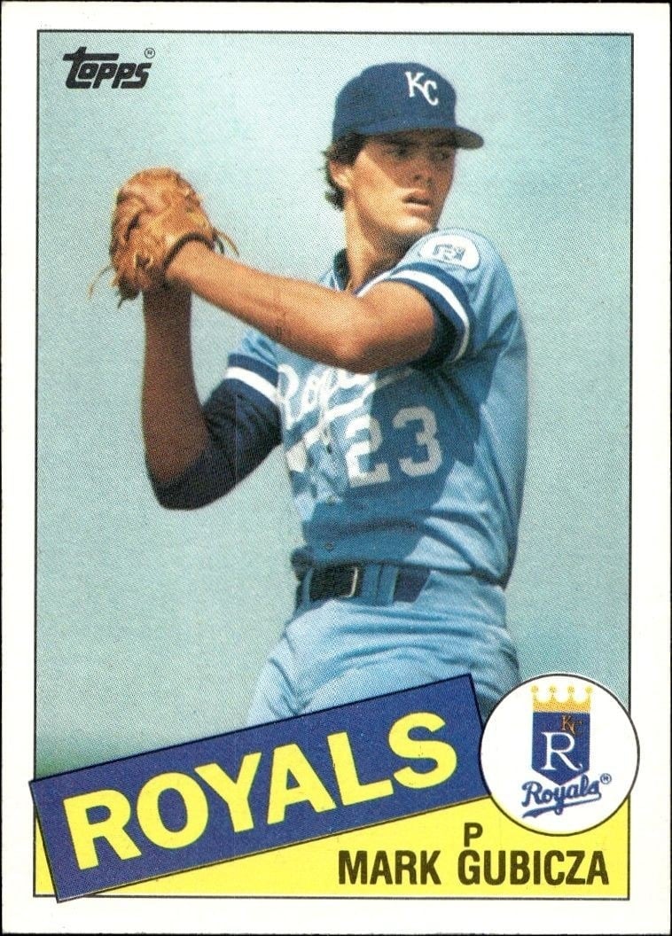1985 Topps Mark Gubicza #127 trading card