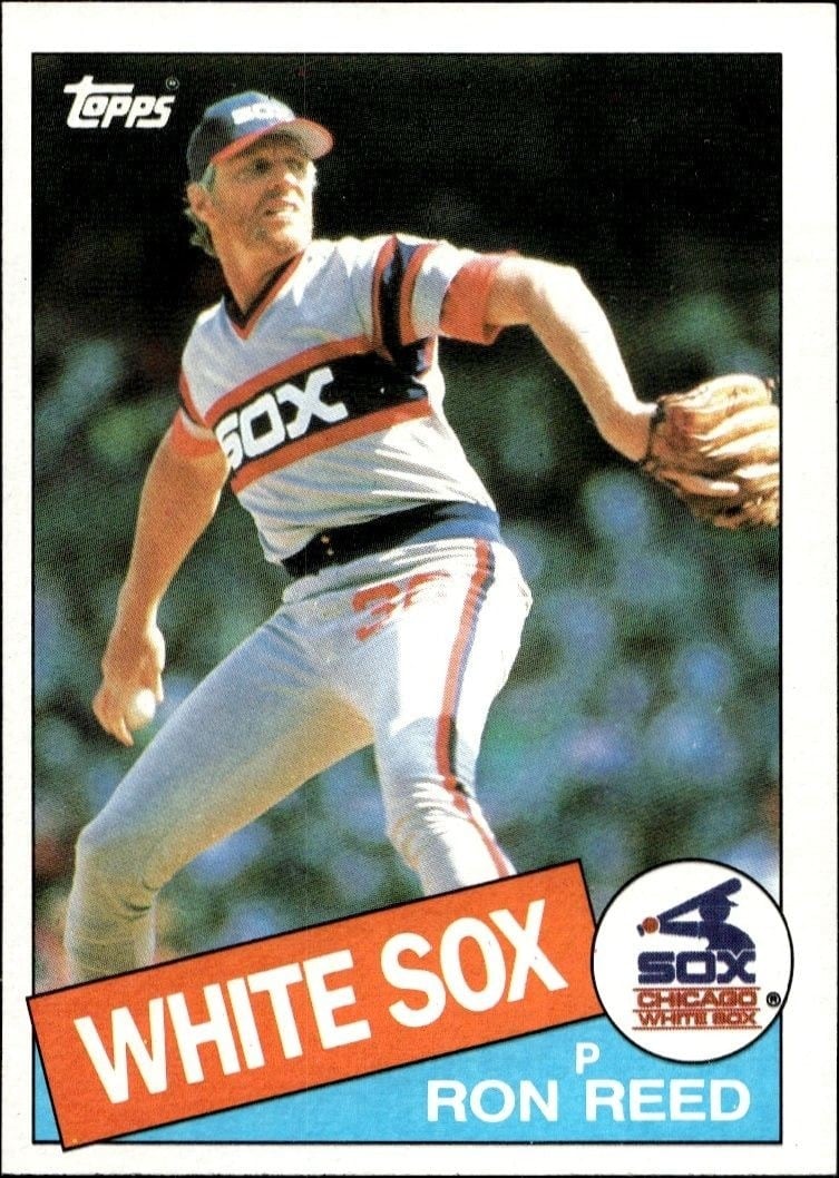 1985 Topps Ron Reed #221 trading card